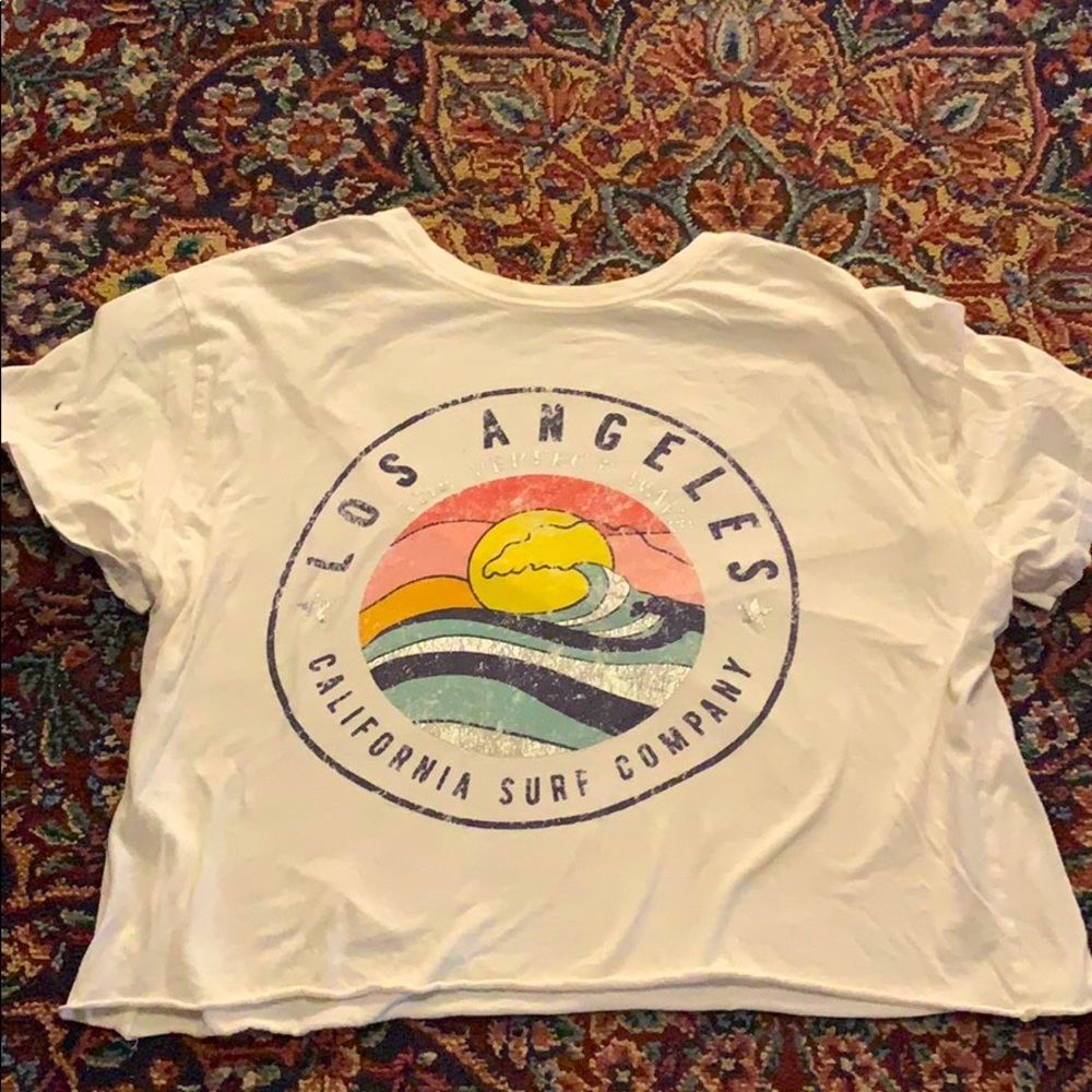 Los Angeles crop top